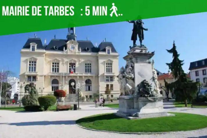 La Dolce Vita -T2 52M2- Dernier Etage- Terrasse-Parking-Wifi Fibre Apartment Tarbes Exterior foto